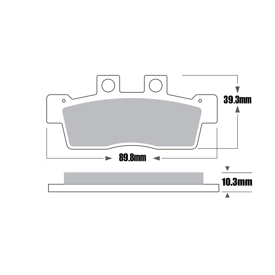 BWS X BRAKE PADS